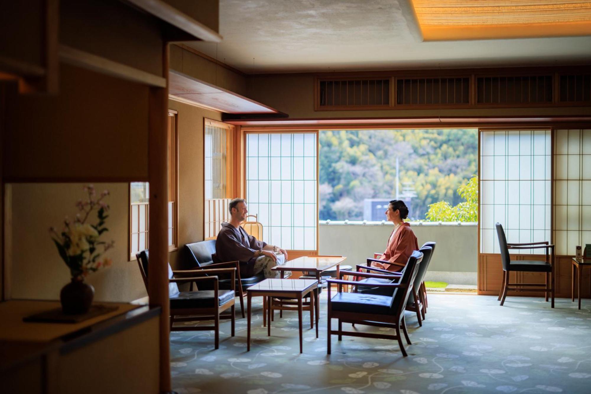 Fukiya Ryokan Yugawara Buitenkant foto