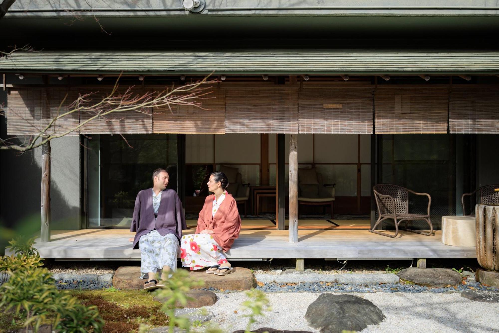 Fukiya Ryokan Yugawara Buitenkant foto