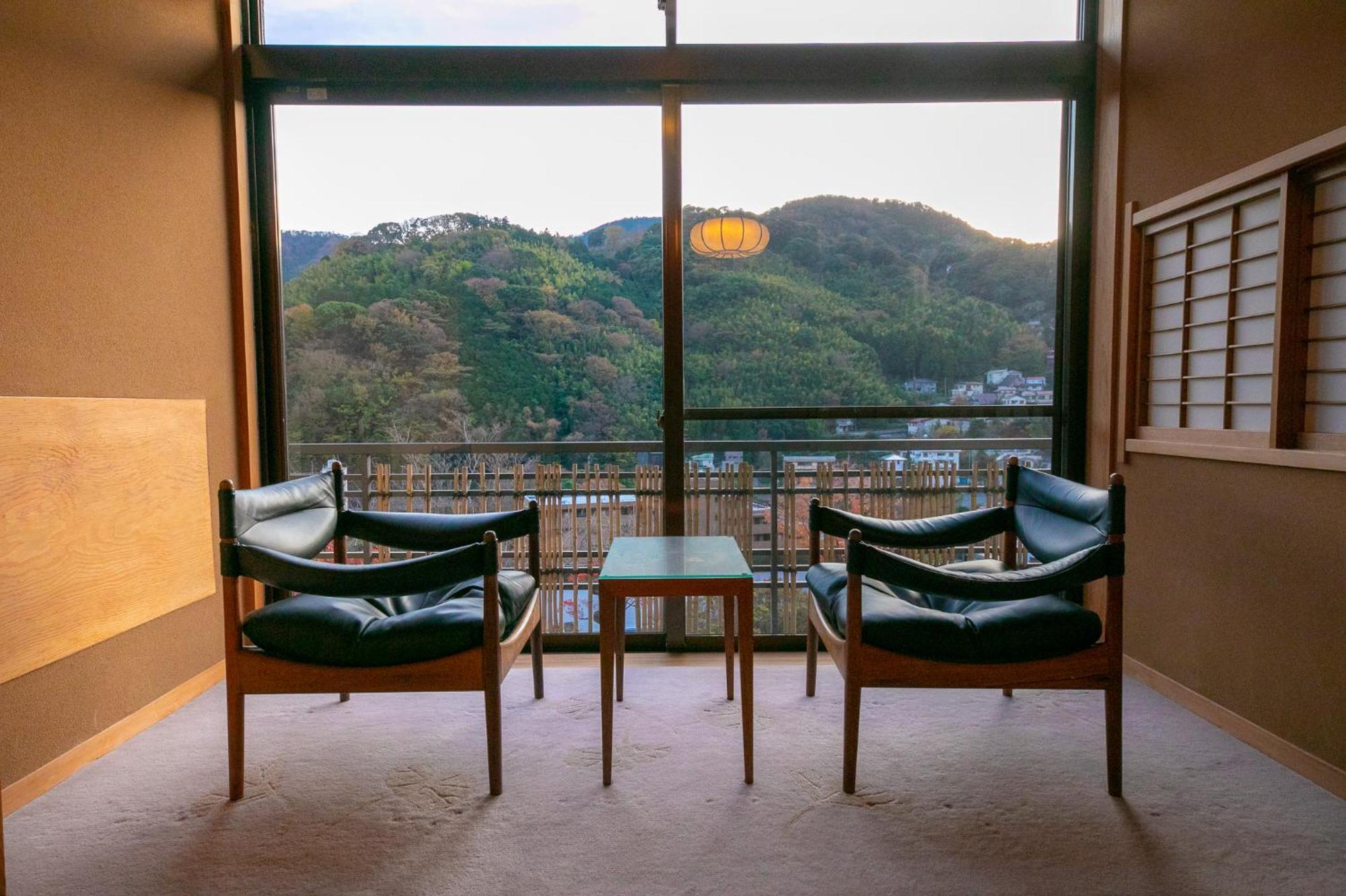 Fukiya Ryokan Yugawara Buitenkant foto